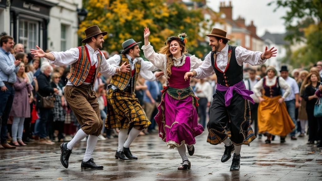 Classic Morris Dancing Experiences Revival Among Young UK Groups